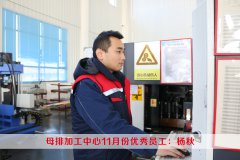 科畅电气有限公司十一月份优秀员工